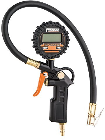 Freeman Digital Tire Inflator with LCD Pressure Gauge | FATDTI