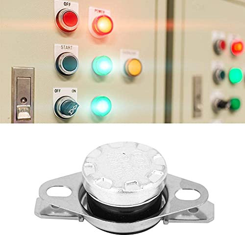 5 Pcs KSD301 Interrupteur De Capteur De Température Thermostat De Contrôle Thermique en Plastique De Fer Commutateur 250V10A NO(50)