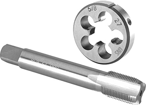 Burkit 1.6 cm-27 UNS Gewindeschneider-Set rechts