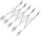 Tagliapasta a 5 Ruote, Utensile Per Pizza a Doppia Testa Tagliapasta Regolabile in Acciaio Inossidabile Tagliapasta Espandibile Rullo Tagliapasta Per Cottura Affettatrice per pizza in acciaio inox