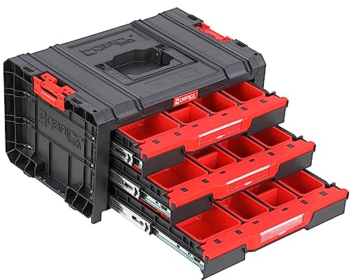 Botle Boîte à outils avec tiroirs modulaires PRO Construction renforcée Plastique Métal