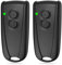2 Pezzi 433,92 MHz Telecomando per Porta del Garage per Hormann EcoStar RSC2-433, RSZ1-433, RSE2-433 per Hormann Liftronic 500/700/800 per Portronic D2500/D5000/S4000
