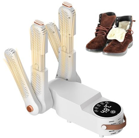 Sèche-chaussures électrique - Désodorisant électrique intelligent pour chaussures | Outil de séchage des bottes en blanchisserie - Pour maison, voyage, blanchisserie, randonnée, chaussettes après le