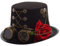 GRACEART Steampunk Hut Zylinder mit Brille