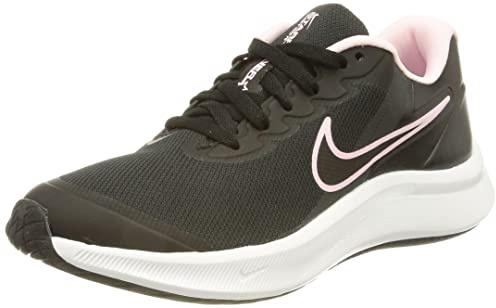NIKE Star Runner 3, Zapatillas de Gimnasia Unisex Niños ,Negro Negro Humo oscuro Gris ,38 EU