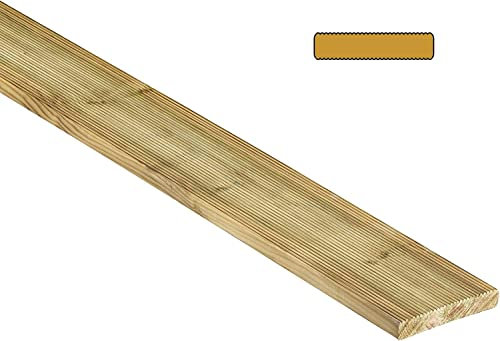 1PEZZO LISTONE X PAVIMENTO PINO IMPREGNATO MM 28X120X2400