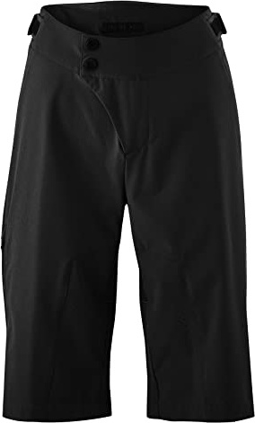 Gonso Damen MTB-Shorts Nomesino, Kurze Fahrradhose, Radhose mit einknöpfbarer Innenhose mit Sitzpolster