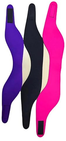 Schwimm-Stirnband - Schwimm-Ohrenschutz - Schwimm Ear Band für Kinder & Erwachsene, Damen und Herren, Kleinkinder - Haar-Schutz - hält die Ohrstöpsel im Ohr ohrenschutz schwimmen kinder(Blau)