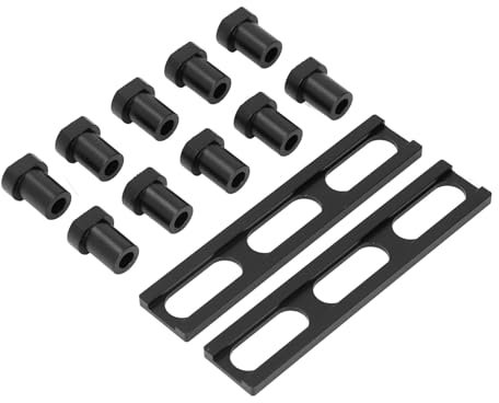 Woodworking Planing Stop Bench Dog Set Woodworking Planing Stop Aluminum Alloy Bench Dog Set Table Auxiliary Tool for Milling Cutting Grinding (19mm)