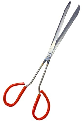Toyvian Pinza in Metallo per Frutti di Mare Clip Portatile per Anguille Granchi e Aragoste Strumento Riutilizzabile in Ferro e Abs Leggera e Antiscivolo per Uso Domestico e Pesca