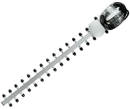 Elecbee Yagi Antenne 4G LTE, 25dBi, Extérieure, 800-2170MHz, WiFi, Bluetooth, Mobile, Réseau 4G, Montage PCB, Droite, Polarité Standard