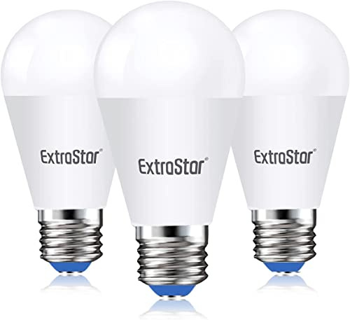 EXTRASTAR 3pc bombillas LED A60, 15 vatios (Eq. 120W), casquillo E27, Luz Cálida 3000K, 1500Lm, No regulable
