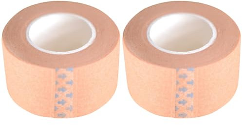 POPETPOP 2 Pz Rotolo K Nastro Cosmetico Nastro Di Carta Lash Tape Nastro Adesivo Trucco Degli Occhi Nastro Per Ombretti Nastro In Tessuto Ombretto Nastro Adesivo Palpebra Nastro Palpebra