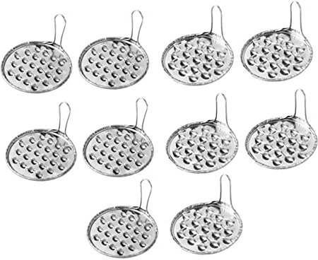 IMIKEYA 10pièces Grattoirs Manuels Acier Inoxydable pour Nouilles Froides Et Gelée Outils De Cuisine Multifonctions pour Éplucher Et Découper