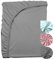 Adventure Xperience Dachzelt Zubehör Spannbettlaken 180x240 - kuscheliges Mikrofaser Spannbetttuch, Bettlaken für Dachzelte 185 * 220-240 Überlänge: Grau, 185x240