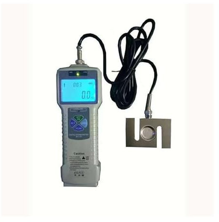 Medidor de fuerza digital Dinamómetro Push-pull, medidor de fuerza de empuje DS2-50KN-XD serie DS2 100N-5KN, medidor de tensión de presión dividida Digital de precisión externo(DS2-50KN-XD)