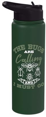 Exterminator Pest Control Eradicator Terminator Practitioner Stainless Steel Insulated Water Bottle