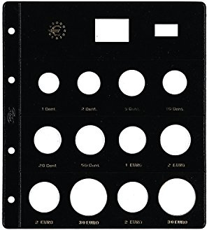 PARDO 179100 - Pack de 12 fundas colección euro 2014, 12 alojamientos claraboya