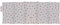 Franzis Nähstube 50x20cm Coussin épeautre Cerise blanc en 100% coton I Coussin en grains épeautre 50x20 pour micro-ondes I Coussin chauffant, coussin