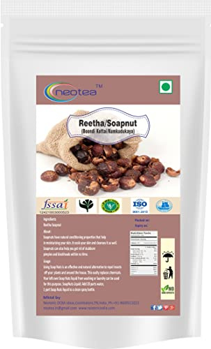 Neotea Reetha/Soapnut / Boondi Kottai/Kumkudukaya (500g)