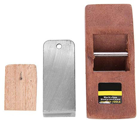 Fafeicy 110mm Cepillo madera manual, plano de carpintero, cepillo de madera de herramienta manual, Garlopas y accesorios