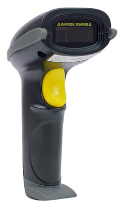 Kabelloser Barcodescanner, Zwei Kommunikationsmodi: WLAN und Bluetooth, schnell, präzise und effizient, Barcode-Lesegerät für Unternehmen zum Scannen von Strichcode, HDWR HD77