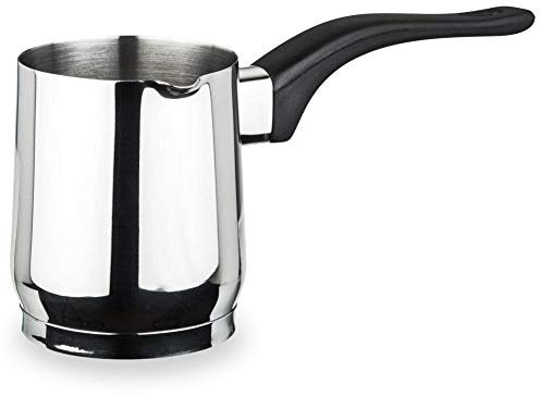 NAVA Jarra de café turco de acero para la preparación de café turco, 550 ml, apta para inducción