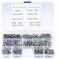 400 Pcs M3 Self-Tapping Screws Kit, 304 Stainless Steel Flat Head Screws Assortment, Countersunk Head Screws Set for Woodworking, Lock Nut Thread Nails Screws - (6 8 10 12 16 20 25 30 mm)