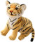 KNBMCAV 23cm Tiger Plüschtier Realistische Tiger Kuscheltiere Baby Plüsch Tiger Plüsch Gelb Tiger Puppe Stofftier Kissen Plüschtier Klein Tiger Geschenk