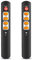 Ginobili 2PCS Télécommande Universelle Intelligente à 6 Boutons avec Fonction de Copie Infrarouge pour TV, Décodeur, Lecteur DVD, DVB, Magnétoscope B