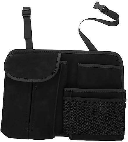 DONFAMDS Bolsa De Almacenamiento Para Asiento De Coche Organizador De Asiento Trasero Soporte Para Bebidas Material Superior Para Viajes Automóvil