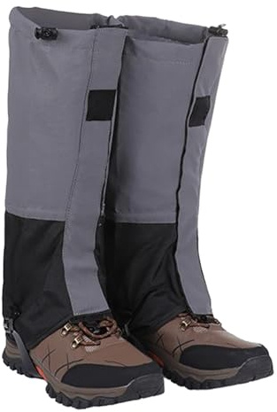Nudorpn Protège-jambes imperméables, réglables pour homme – Protection pour l'extérieur, l'hiver, le paysage, la course à pied, les bottes de ski