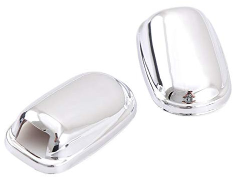 HNGEO Buse d'essuie-Glace Chrome Lave-Glace ESSUIE Eau Spray Caches BUSE for Ford Focus 2 MK2 Mise au Point 3 MK3 2012 2013 Facile à Installer