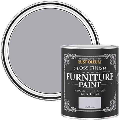 Rust-Oleum Purple Furniture & Skirting Board Paint in Gloss Finish - Lilac Rhapsody 750ml