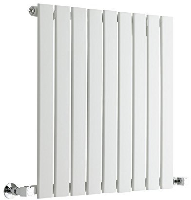 Hudson Reed Delta - Radiador de Diseño 635mm x 630mm en Blanco