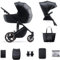 Poussette avec nacelles de la marque Kinderkraft. Modèle Kinderkraft Stroller 2 en 1 Prime 2