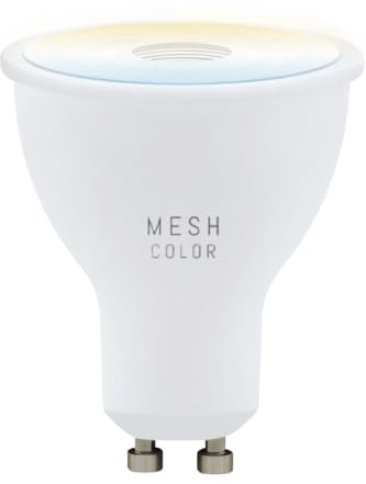 EGLO connect.z Smart-Home GU10-LED-ljuskälla, ZigBee-kompatibel | app- och röststyrning via Alexa, dimbar, justerbar färgtemperatur (varmvit till kallvit), 345 lumen, 4,9 watt