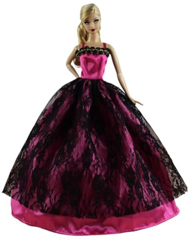 Codulu Dockklänning för 11,5 tum amerikansk docka 30 cm flicka docka-spets aftonklänning prinsessklänning festkostymer för 1/6 BJD docka barnleksaker-1 st – #I