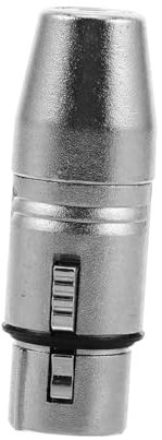 SHINEOFI Adaptateur XLR Femelle Broches vers Femelle Connecteur Audio Pratique pour Microphone et Équipement Audio Construction Durable Compatible avec Divers Appareils