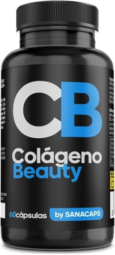 Colágeno Marino Hidrolizado con Ácido Hialurónico + Condroitina + Q10| Fórmula Premium para Piel, Cartílagos y Articulaciones | Alta Absorción | Complemento Alimenticio Fabricado en España–SANACAPS