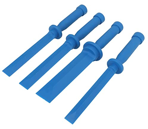TOPINCN Juego de Eliminación de Material Sólido con Raspador de Cincel de Plástico para Calcomanías y Juntas, para Mecánicos Profesionales y Propietarios de Viviendas