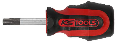 KS Tools 159.1145 ERGOTORQUEplus Screwdriver, Torx, T20, Short