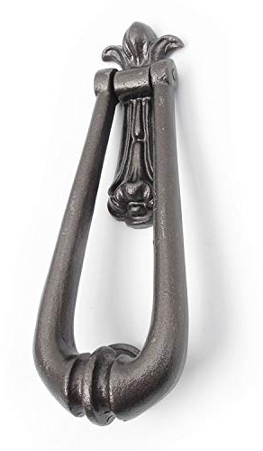 Jones & Grey - A Vintage Victorian Period Style Ornate Cast Iron Metal Door Knocker