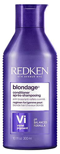 Redken Blondage Purple Conditioner – For Blonde Hair, 10.1 Fl Oz