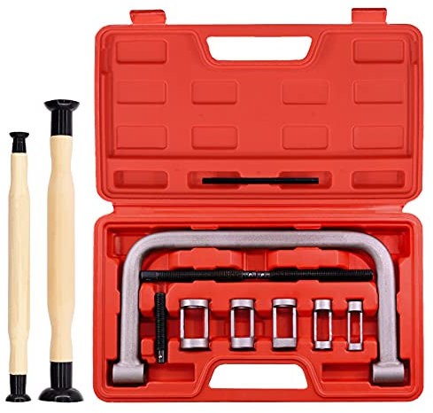 Mardatt 12 Pezzi compressore a Molla valvola, Kit di Utensili a Compressione Automatica con Morsetto a C e Kit di Utensili per la macinazione delle valvole