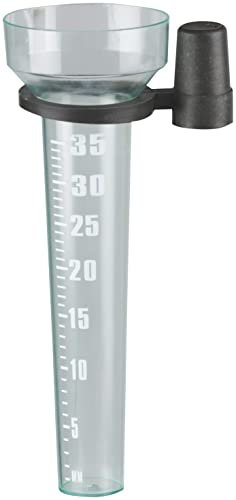 Muddy Hands Rain Gauge Outdoor Garden Plastic Ground Rainfall Water Level Weather Measuring Meter
