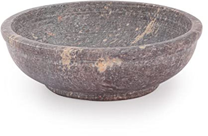 NKlaus 10cm Räucherschale rund Speckstein bunt Betriebsart Räucherkohle Weihrauchgefäß 14011