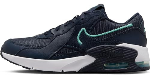 Nike Air Max Excee Sneaker, Obsidian/Emerald Rise-Jade Ice-White, 40 EU
