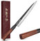 HEZHEN Scharfes Fleischmesser aus Verkleideter Stahl, Handgeschmiedetes Tranchiermesser Schinkenmesser für Fleisch BBQ Grill, Achteckiger Redwood-Griff