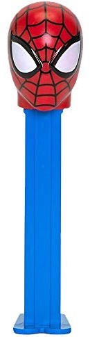 PEZ Spider-Man Distributeur de bonbons Marvel Spiderman Pez avec recharges de bonbons | Cadeaux de fête, sacs